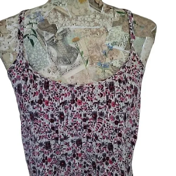 American Eagle Outfitters Short Ditsy Floral Cottagecore Casual Beach Sun Dress - Picture 7 of 13